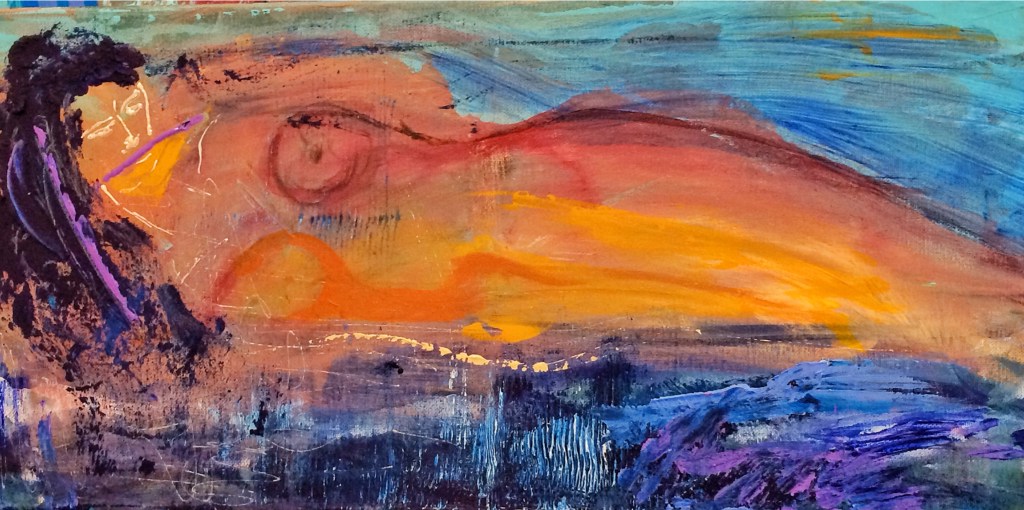 acrylic painting by Galina Krasskova